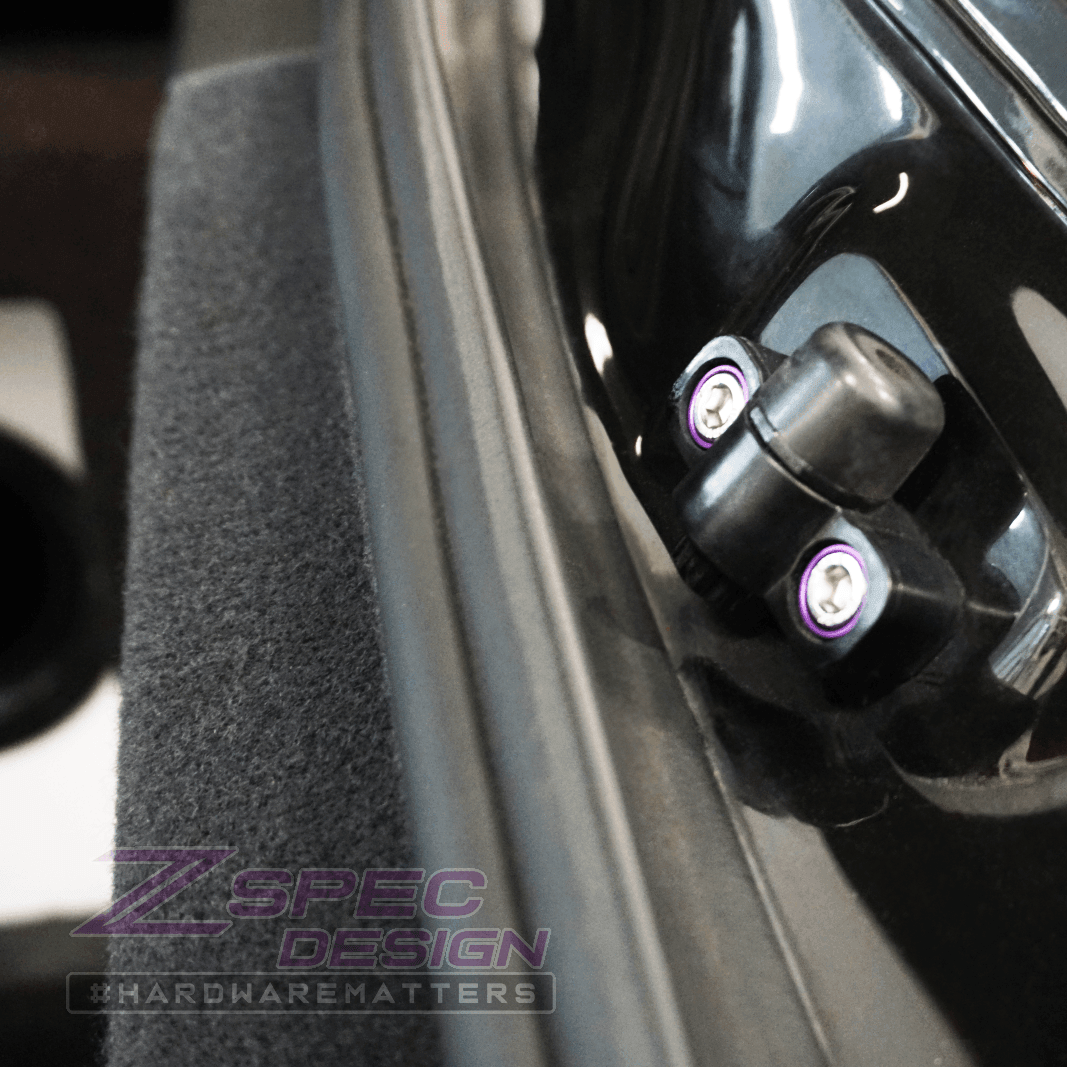 ZSPEC Dress Up Bolts® Trunk Fastener Kit for '12-18 Audi A7 4G8 3.0L, Stainless & Billet - ZSPEC Design LLC - Hardware Fasteners - 4g8, a7, a7 4g8, audi, Fastener Kit - zspecdesign.com