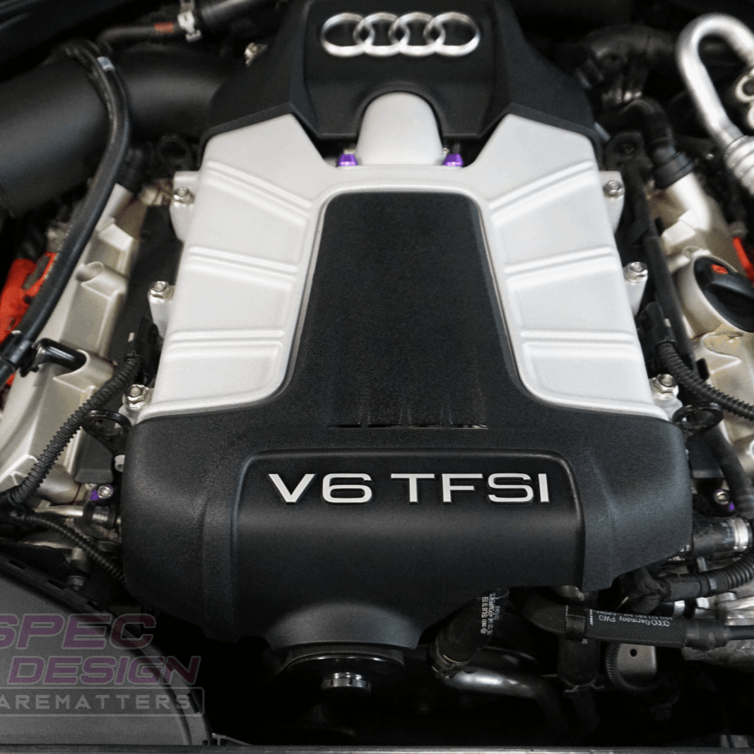 ZSPEC "Stage 1" Dress Up Bolts® Fastener Kit for '12-18 Audi A7 4G8 3.0L, Stainless & Billet - ZSPEC Design LLC - Hardware Fasteners - 4g8, a7, a7 4g8, audi, Fastener Kit, stage 1 - zspecdesign.com