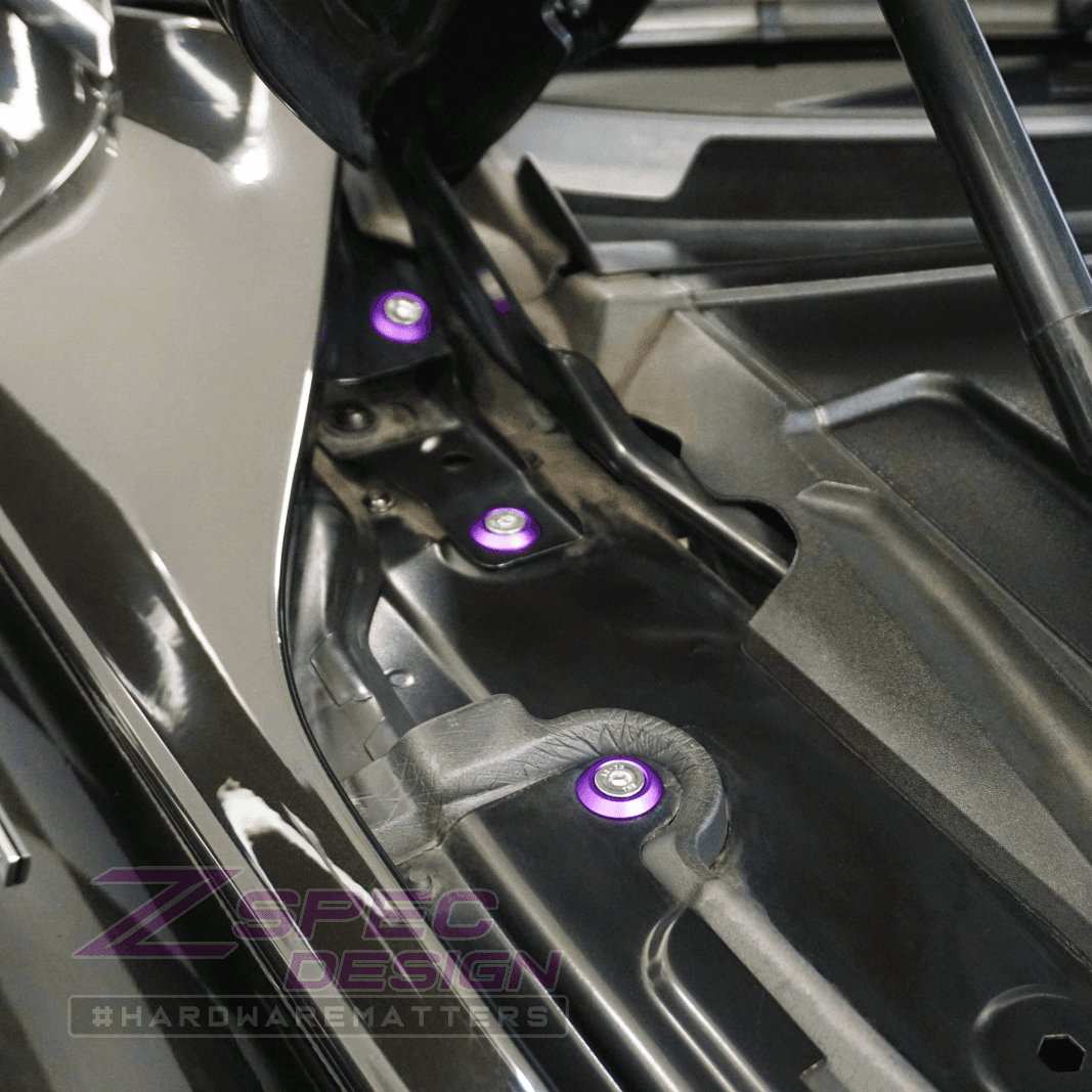 ZSPEC "Stage 2" Dress Up Bolts® Fastener Kit for '12-18 Audi A7 4G8 3.0L, Stainless & Billet - ZSPEC Design LLC - Hardware Fasteners - 4g8, a7, a7 4g8, audi, Fastener Kit, stage 2 - zspecdesign.com