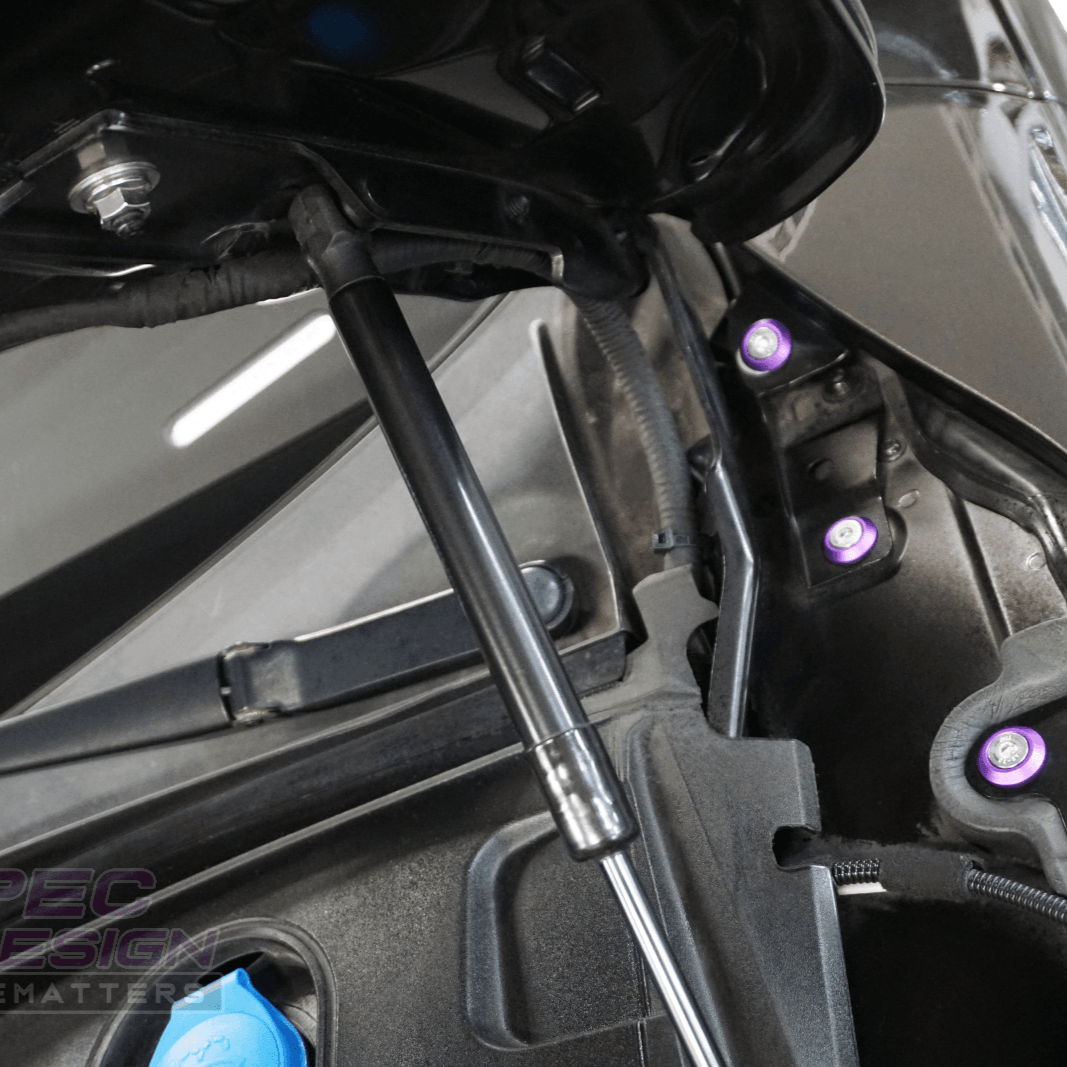 ZSPEC "Stage 1" Dress Up Bolts® Fastener Kit for '12-18 Audi A7 4G8 3.0L, Stainless & Billet - ZSPEC Design LLC - Hardware Fasteners - 4g8, a7, a7 4g8, audi, Fastener Kit, stage 1 - zspecdesign.com