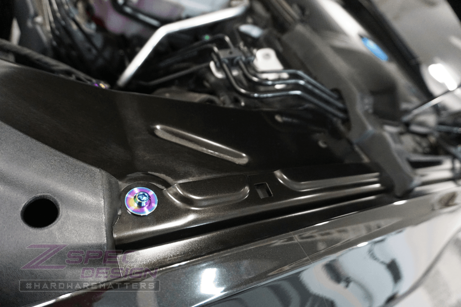 ZSPEC "Stage 2" Dress Up Bolts® Fastener Kit for '12-18 Audi A7 4G8 3.0L, Titanium - ZSPEC Design LLC - Hardware Fasteners - 4g8, a7, a7 4g8, audi, Fastener Kit, stage 2 - zspecdesign.com