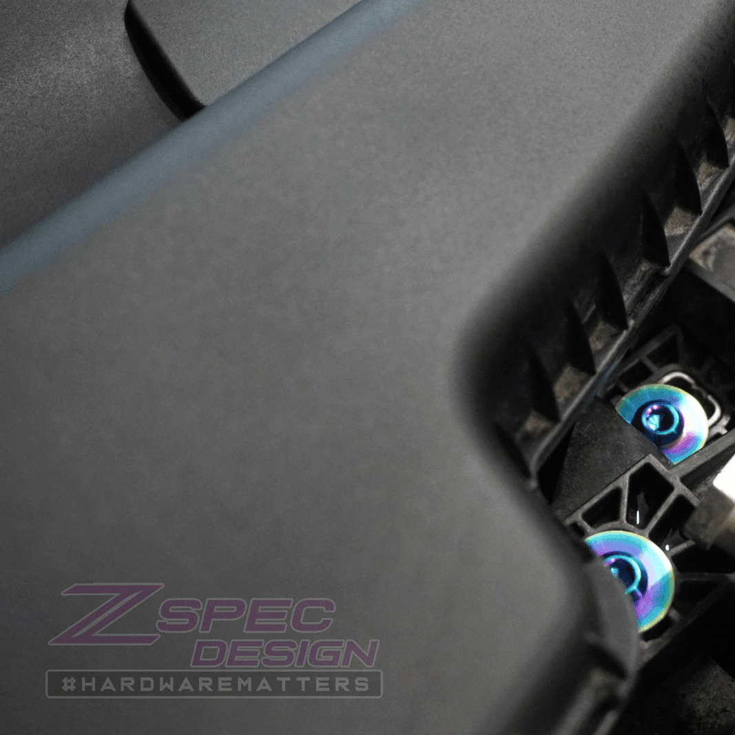 ZSPEC "Stage 3" Dress Up Bolts® Fastener Kit for '12-18 Audi A7 4G8 3.0L, Titanium - ZSPEC Design LLC - Hardware Fasteners - 4g8, a7, a7 4g8, audi, Fastener Kit, stage 3 - zspecdesign.com