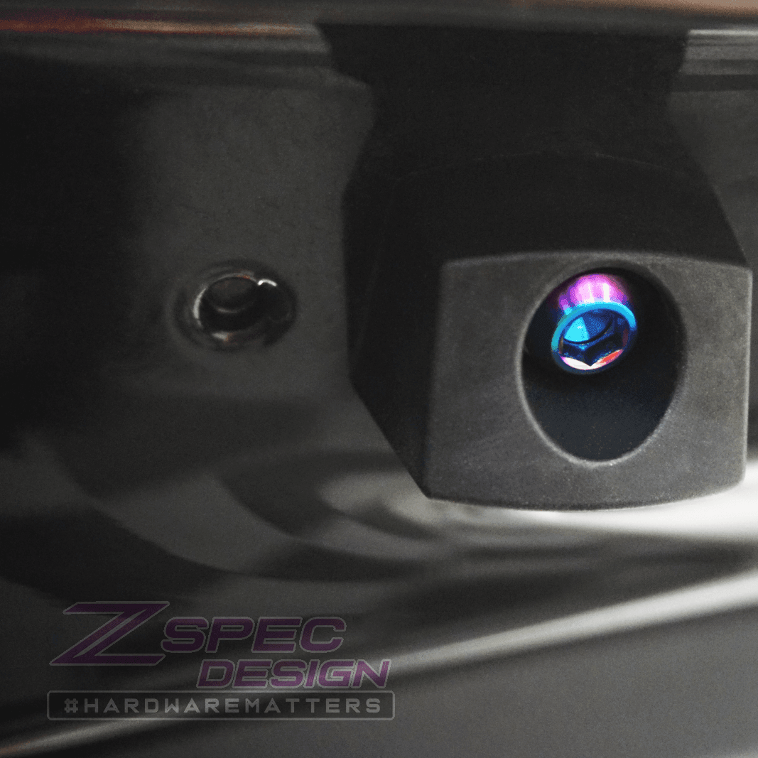ZSPEC Dress Up Bolts® Trunk Fastener Kit for '12-18 Audi A7 4G8 3.0L, Titanium - ZSPEC Design LLC - Hardware Fasteners - 4g8, a7, a7 4g8, audi, Fastener Kit - zspecdesign.com