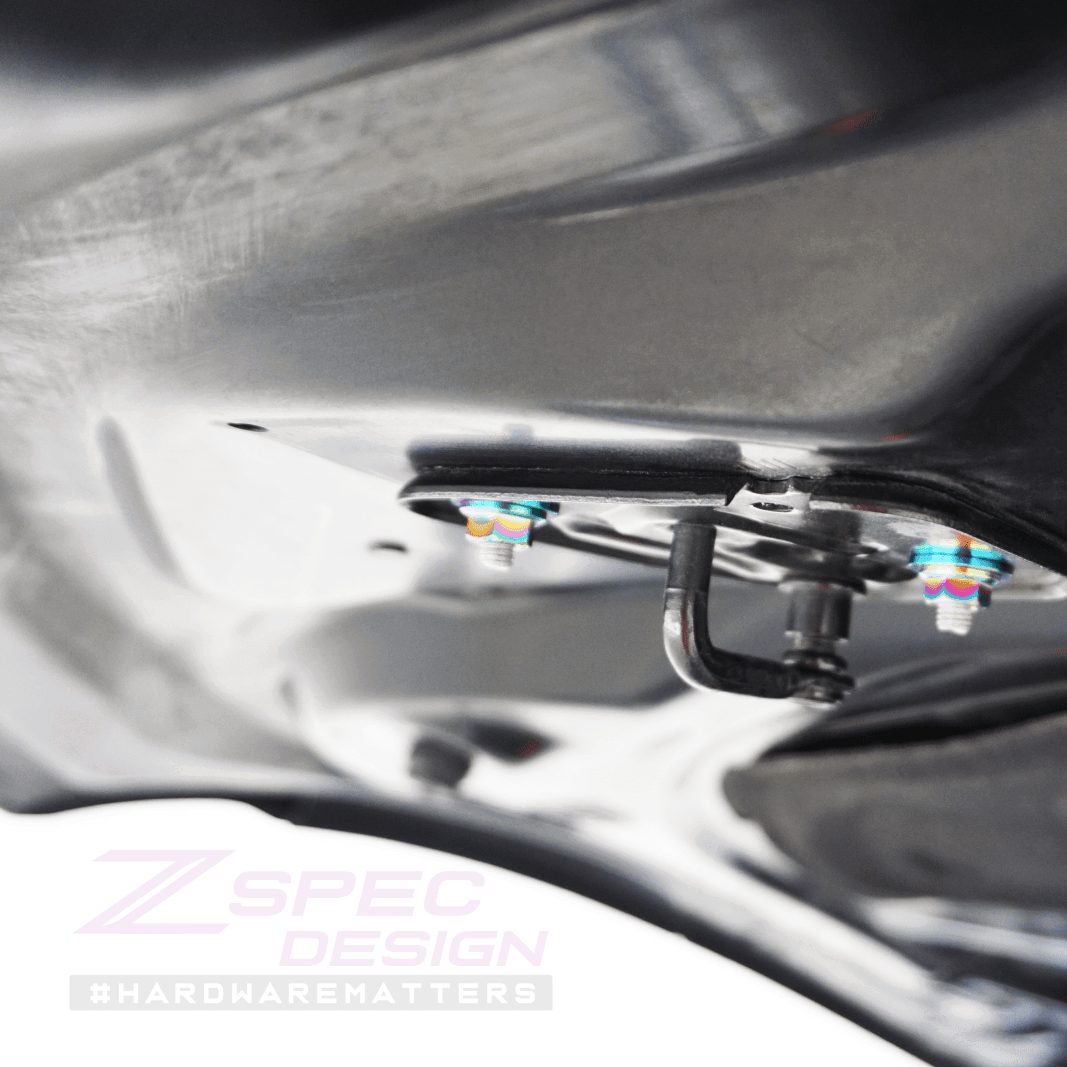 ZSPEC "Stage 3" Dress Up Bolts® Fastener Kit for '12-18 Audi A7 4G8 3.0L, Titanium - ZSPEC Design LLC - Hardware Fasteners - 4g8, a7, a7 4g8, audi, Fastener Kit, stage 3 - zspecdesign.com