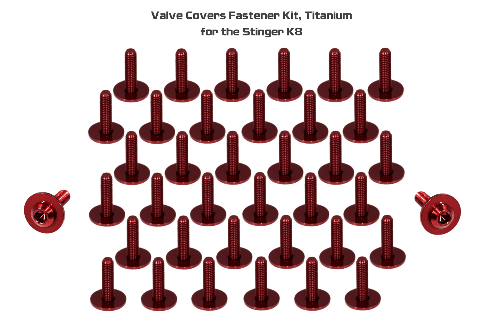 ZSPEC Valve Covers Fastener Kit for '18+ Stinger GT, Titanium - ZSPEC Design LLC - Hardware Fasteners - Fastener Kit, gt, stinger, titanium - zspecdesign.com
