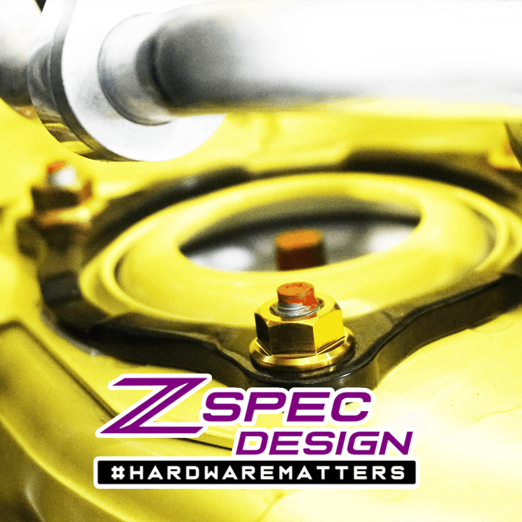 ZSPEC "Stage 2" Dress Up Bolts® Hardware Kit for Nissan Z RZ34, Titanium - ZSPEC Design LLC - Hardware Fasteners - 400z, Fastener Kit, nissan, nissanz, RZ34, stage 2, titanium - zspecdesign.com