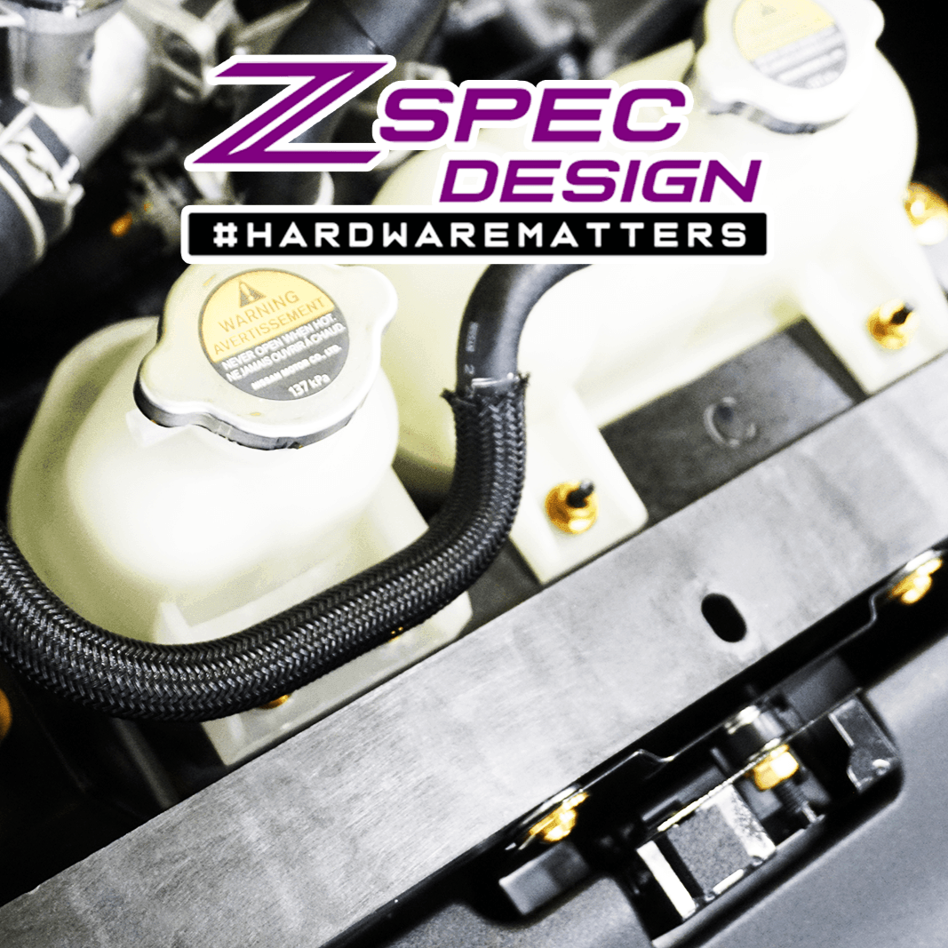 ZSPEC "Stage 1" Dress Up Bolts® Hardware Kit for Nissan Z RZ34, Titanium - ZSPEC Design LLC - Hardware Fasteners - 400z, Fastener Kit, nissan, nissan z, RZ34, stage 1, titanium - zspecdesign.com