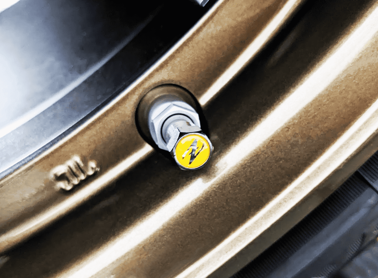 ZSPEC Valve Stem Tire Caps, Style: '23+ Nissan Z RZ34 Black/Blue/Red/Yellow - ZSPEC Design LLC - Hardware Fasteners - 400z, accessory, cap, nissan, nissan z, RZ34, z34 s2, z34s2 - zspecdesign.com