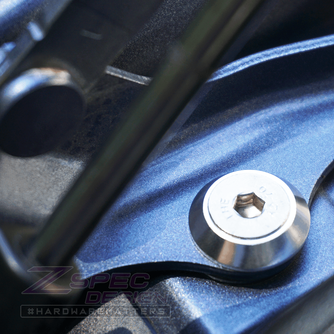 ZSPEC Dress Up Bolts® Trunk Fastener Kit for '16-21 Subaru Legacy 3.6L, Stainless & Billet - ZSPEC Design LLC - Hardware Fasteners - Fastener Kit, legacy, Trunk Kit, Washer Color - zspecdesign.com