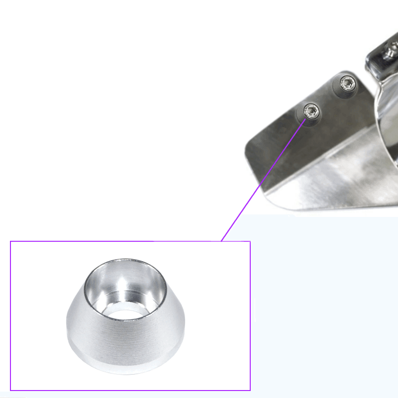 ZSPEC RHD Fuel Filter Bracket for Nissan Z32 300zx '90-96, Polished - ZSPEC Design LLC - Hardware Fasteners - 300zx, Fastener Kit, fuel, nissan, SU304, z32 - zspecdesign.com