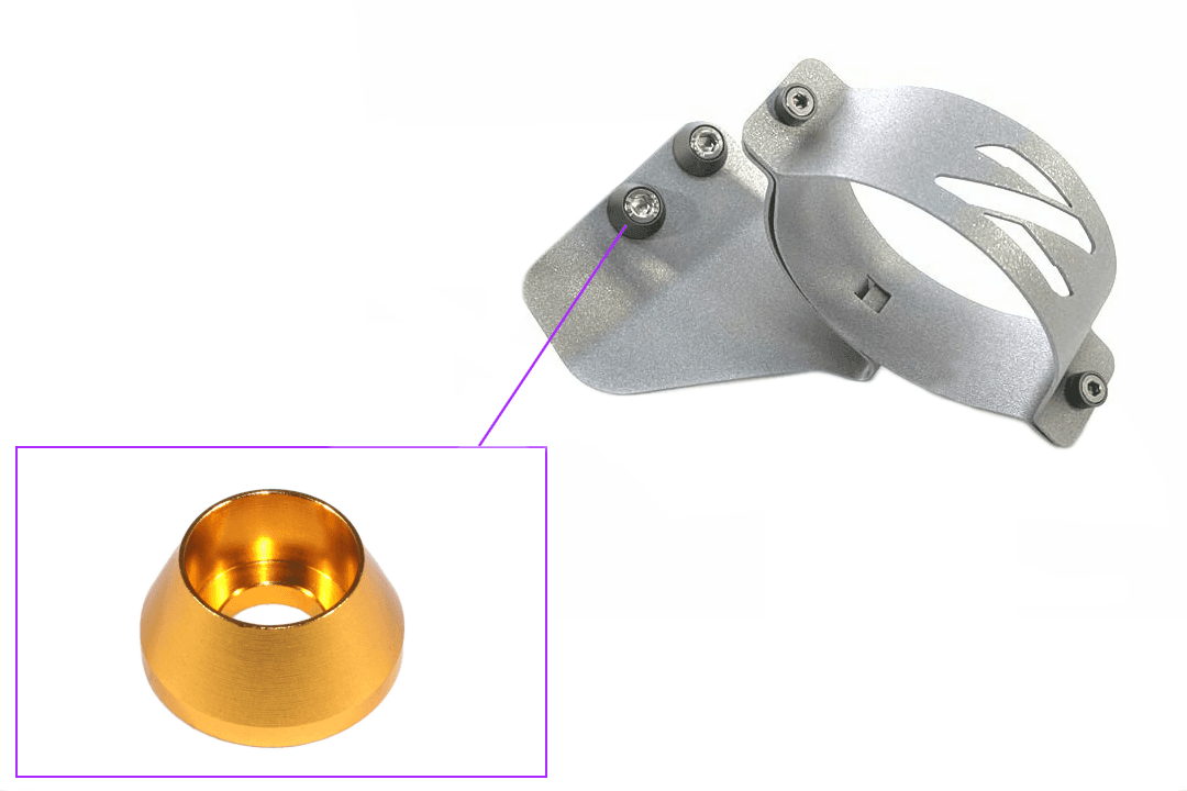 ZSPEC RHD Fuel Filter Bracket for Nissan Z32 300zx '90-96, Silver - ZSPEC Design LLC - Hardware Fasteners - 300zx, Fastener Kit, fuel, nissan, SU304, z32 - zspecdesign.com