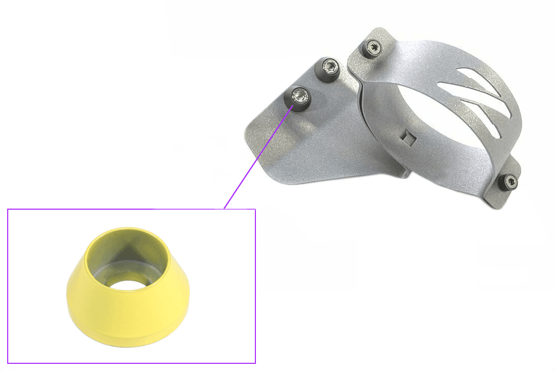 ZSPEC RHD Fuel Filter Bracket for Nissan Z32 300zx '90-96, Silver - ZSPEC Design LLC - Hardware Fasteners - 300zx, Fastener Kit, fuel, nissan, SU304, z32 - zspecdesign.com