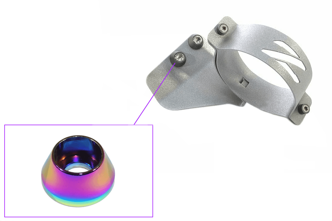 ZSPEC RHD Fuel Filter Bracket for Nissan Z32 300zx '90-96, Silver - ZSPEC Design LLC - Hardware Fasteners - 300zx, Fastener Kit, fuel, nissan, SU304, z32 - zspecdesign.com