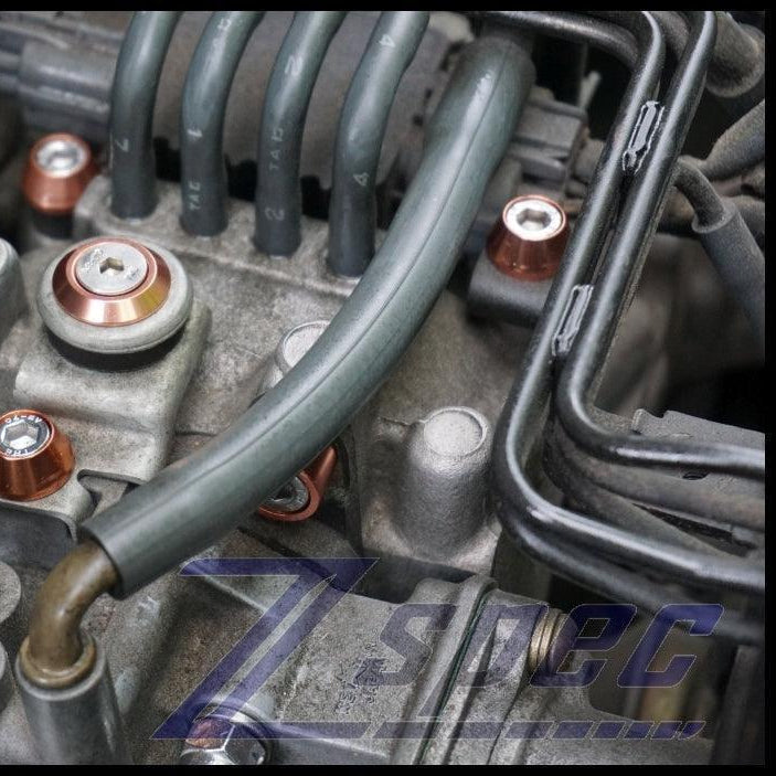 ZSPEC "Stage 1" Dress Up Bolts® Fastener Kit for '90-05 Acura NSX, Stainless & Billet - ZSPEC Design LLC - Hardware Fasteners - acura, Fastener Kit, nsx, stage 1 - zspecdesign.com