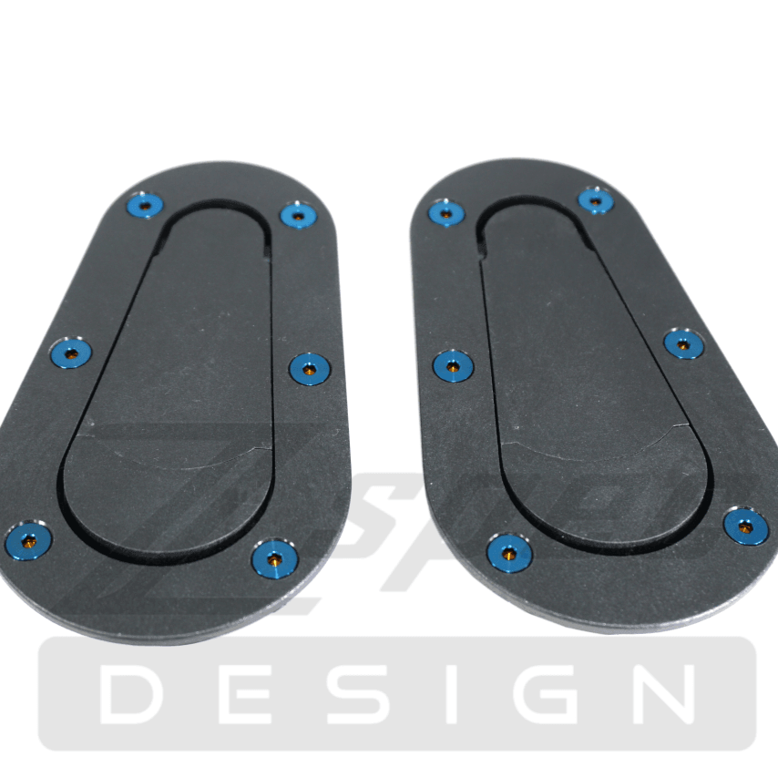 ZSPEC Dress Up Bolts® Fastener Kit for Aerocatch Hood Latches, Titanium - ZSPEC Design LLC - Hardware Fasteners - 12 fasteners, aerocatch, Fastener Kit, hood, titanium - zspecdesign.com