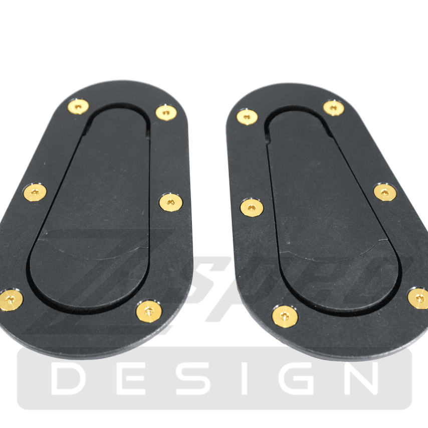 ZSPEC Dress Up Bolts® Fastener Kit for Aerocatch Hood Latches, Titanium - ZSPEC Design LLC - Hardware Fasteners - 12 fasteners, aerocatch, Fastener Kit, hood, titanium - zspecdesign.com