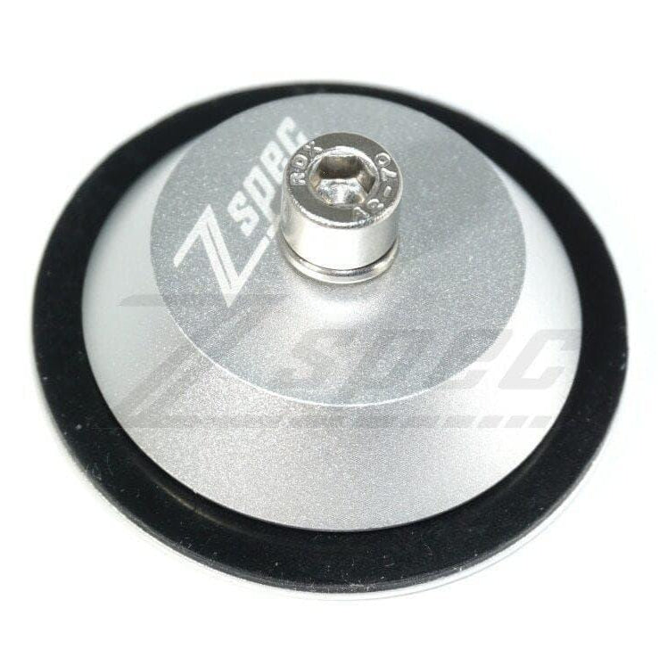 ZSPEC 44mm Rear Wiper Hole-Cover/Cap/Plug, Weatherproof, Billet, Silver Finish - ZSPEC Design LLC - Hardware Fasteners - 44mm, delete, wiper - zspecdesign.com