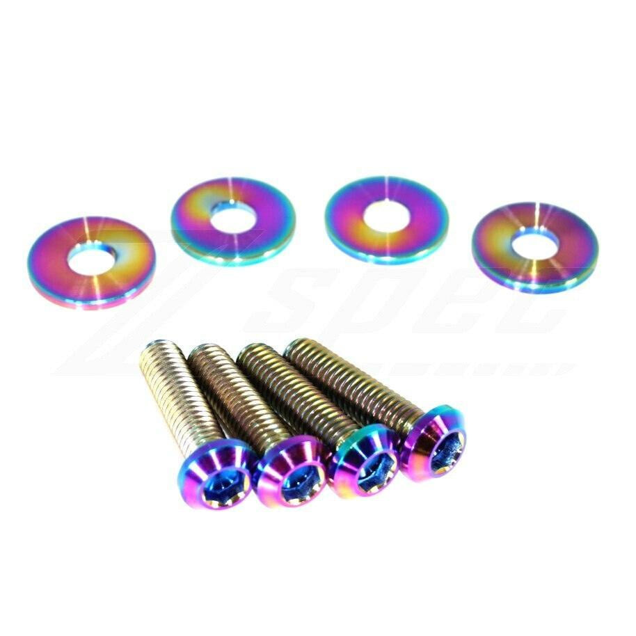 ZSPEC Dress Up Bolts® Fastener Kit for Nissan Skyline GT-R R35 Plenum Cover, Titanium - ZSPEC Design LLC - Hardware Fasteners - GT-R, GTR, nissan, plenum, R35, skyline, titanium - zspecdesign.com