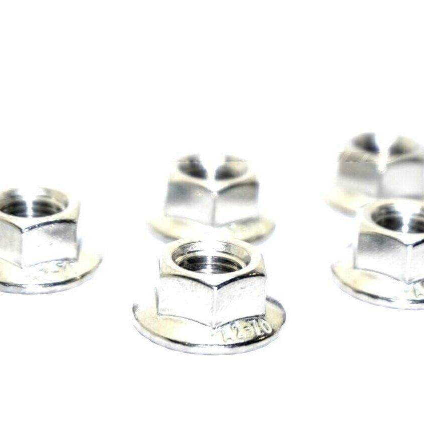 ZSPEC M10-1.25 Metric Flare Nuts, SUS304 Stainless Steel, 10-Pack - ZSPEC Design LLC - Hardware Fasteners - 10-pack, flare, m10, nut, Stainless - zspecdesign.com