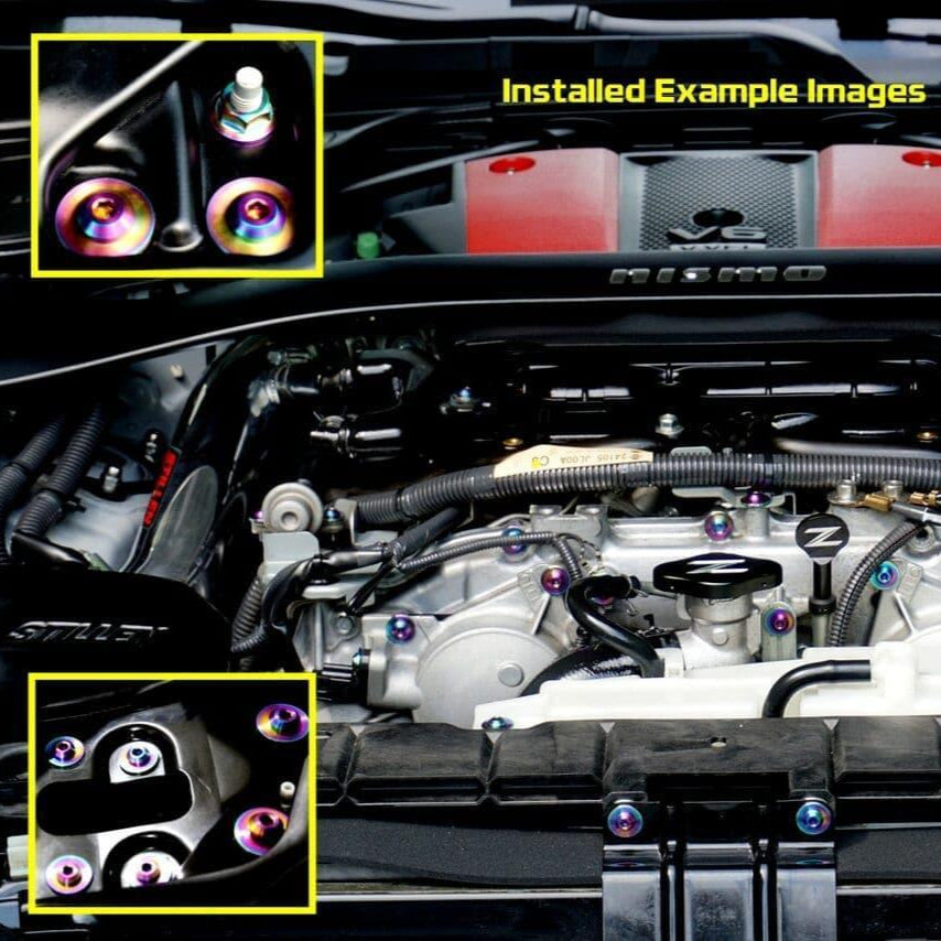 ZSPEC M6-1.0x16mm Socket-Cap SHSC Fastener/Bolt, Titanium Grade-5, Per Each - ZSPEC Design LLC - Hardware Fasteners - Dress Up Bolt, m6, per each, shsc, titanium - zspecdesign.com