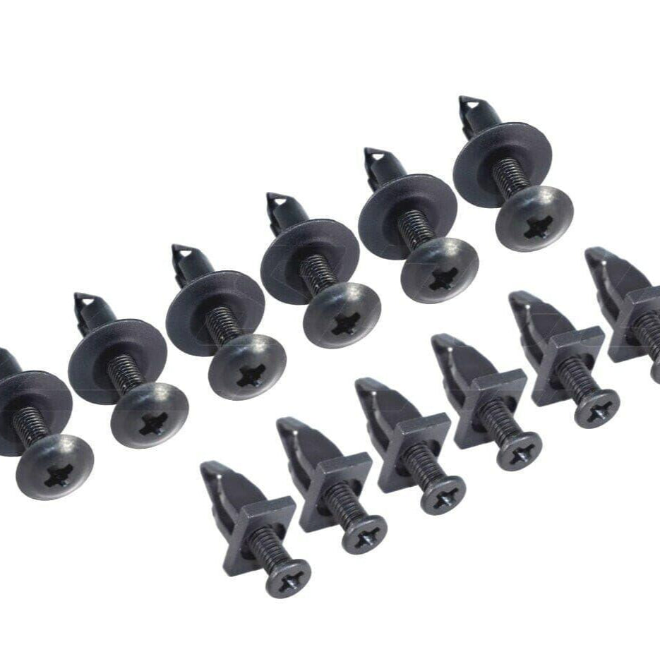 ZSPEC OEM-Style Cowl/Scuttle Panel Plastic Clip Set for '90-96 Nissan 300zx Z32 - ZSPEC Design LLC - Hardware Fasteners - 300zx, Cowl, nissan, OEM, z32 - zspecdesign.com