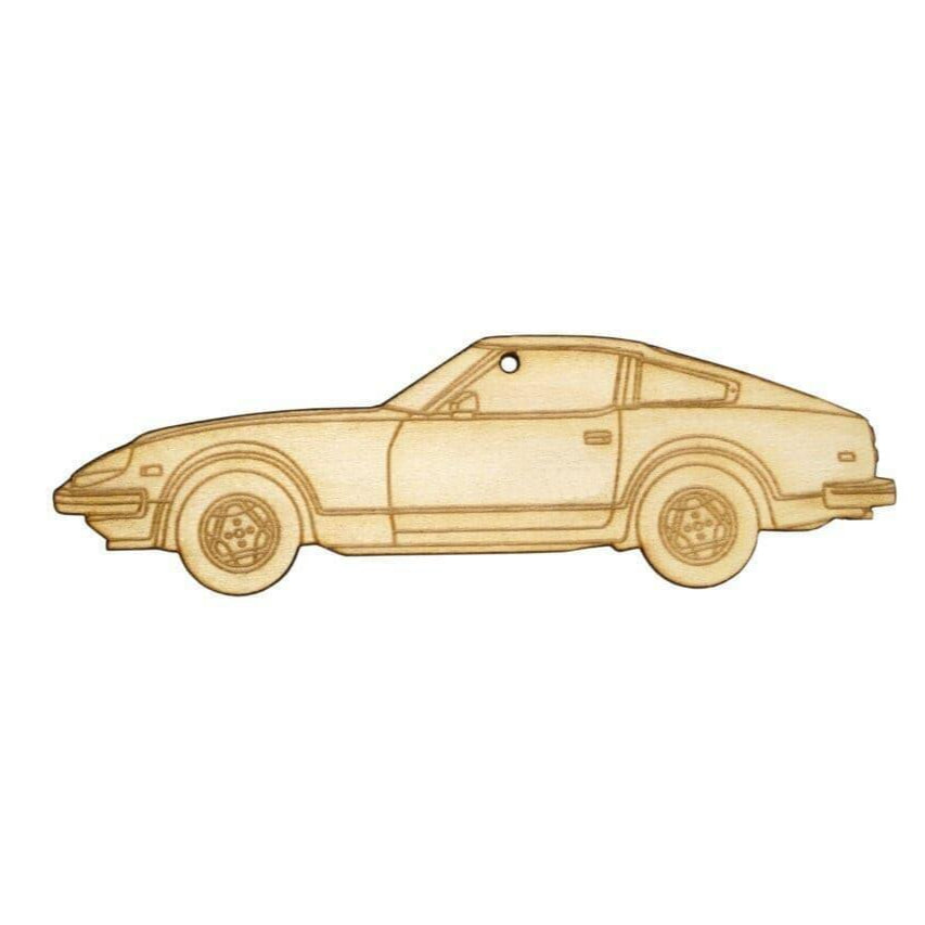 ZSPEC Laser-Engraved Wood Ornament, Style: Datsun 280zx, Birch - ZSPEC Design LLC - Holiday Ornaments - 280zx, datsun, holiday, lifestyle, ornament - zspecdesign.com
