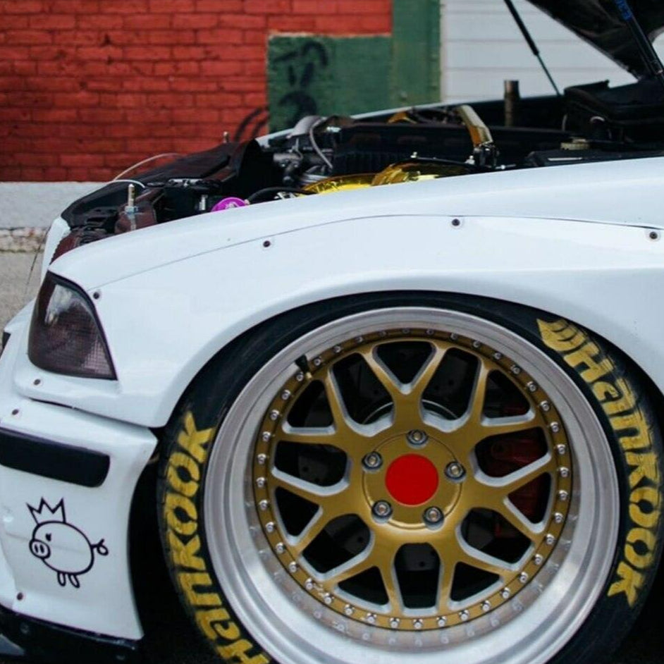 ZSPEC Button-Head Body Kit Fastener, M5x20mm w/ Rivet Nut, Titanium, Per Each - ZSPEC Design LLC - Hardware Fasteners - 60-Pack, body, body hardware, button, Fastener Kit, m5, rivet, titanium - zspecdesign.com