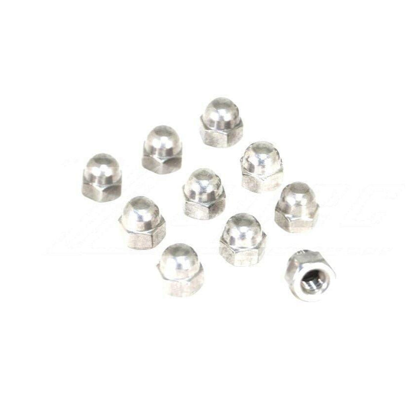 ZSPEC M3-0.5 Stainless Acorn Nuts, Stainless SUS304, 10-Pack - ZSPEC Design LLC - Hardware Fasteners - 10-pack, Dress Up Bolt, Fastener, FHSC, m3 - zspecdesign.com