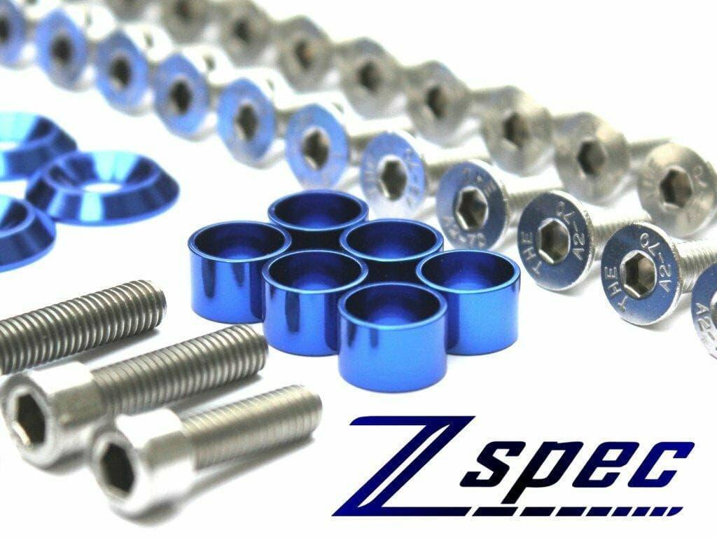 ZSPEC "Stage 2" Dress Up Bolts® Fastener Kit for Mitsubishi EVO 8 & 9, Stainless & Billet - ZSPEC Design LLC - Hardware Fasteners - evo, Fastener Kit, mitsubishi, stage 2 - zspecdesign.com