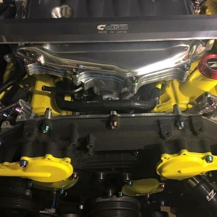 ZSPEC "Stage 3" Dress Up Bolts® Fastener Kit for Nissan 350z DE/HR +10mm Longer Plenum Bolts, Stainless & Billet - ZSPEC Design LLC - Hardware Fasteners - 350z, DE & HR, Fastener Kit, nissan, stage 3, z33 - zspecdesign.com