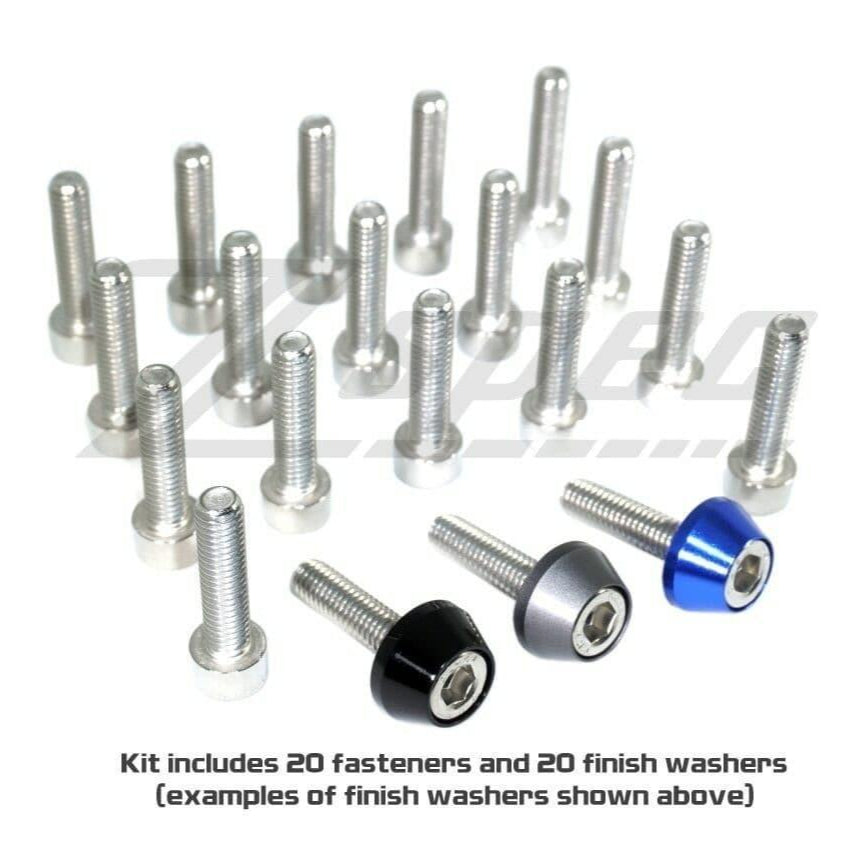 ZSPEC Valve Covers Fastener Kit for Nissan Skyline GT-R RB26DETT, Stainless & Billet - ZSPEC Design LLC - Hardware Fasteners - Fastener Kit, GT-R, GTR, nissan, Skyline, Washer Color - zspecdesign.com