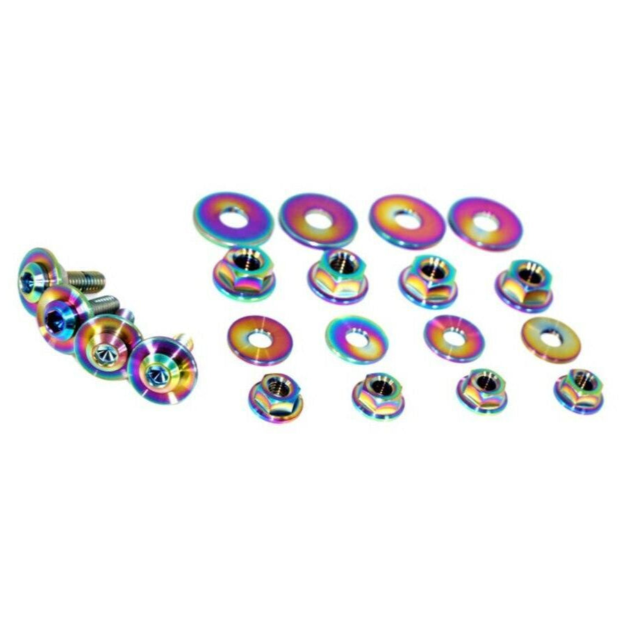 ZSPEC Hood Hinges/Latches/Catches Fasteners for '20+ Toyota Supra MKV GR A90, Titanium - ZSPEC Design LLC - Hardware Fasteners - A90, Fastener Kit, Fasteners, GR, hood, Supra MKV, Titanium, Toyota - zspecdesign.com