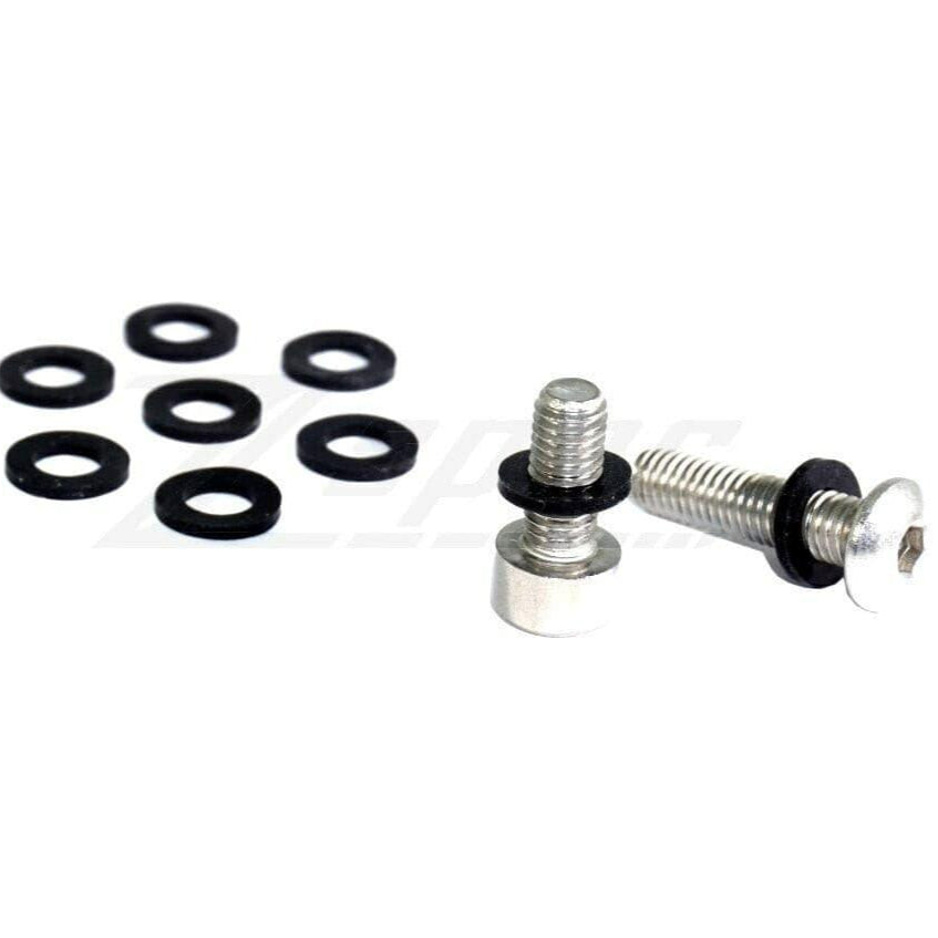 ZSPEC M5 Silicone Flat Washers for SHSC or Button-Head Bolts, 10-Pack - ZSPEC Design LLC - Hardware Fasteners - 10-pack, body hardware, button-head, shsc, silicone - zspecdesign.com