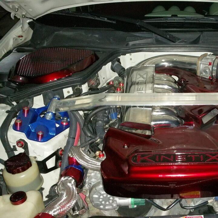 ZSPEC "Stage 3" Dress Up Bolts® Fastener Kit for Nissan 350z DE/HR +10mm Longer Plenum Bolts, Stainless & Billet - ZSPEC Design LLC - Hardware Fasteners - 350z, DE & HR, Fastener Kit, nissan, stage 3, z33 - zspecdesign.com