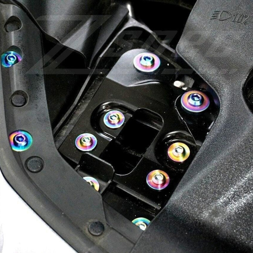 ZSPEC "Stage 1" Dress Up Bolts® Fastener Kit for Infiniti Q50/Q60 w/VR30DDTT, Titanium - ZSPEC Design LLC - Hardware Fasteners - Dress Up, Fastener Kit, infiniti, q50, q60, stage 2, titanium, vr30ddtt - zspecdesign.com