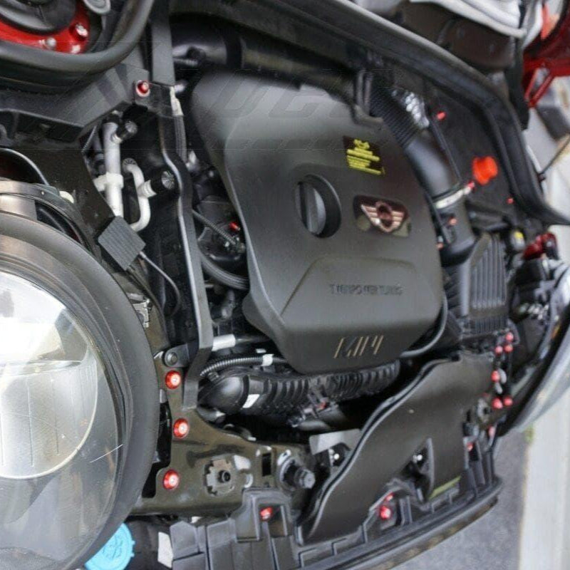 ZSPEC "Stage 3" Dress Up Bolts® Fastener Kit for Mini Cooper S F56S, Stainless & Billet - ZSPEC Design LLC - Hardware Fasteners - cooper, f56s, Fastener Kit, mini, stage 3 - zspecdesign.com