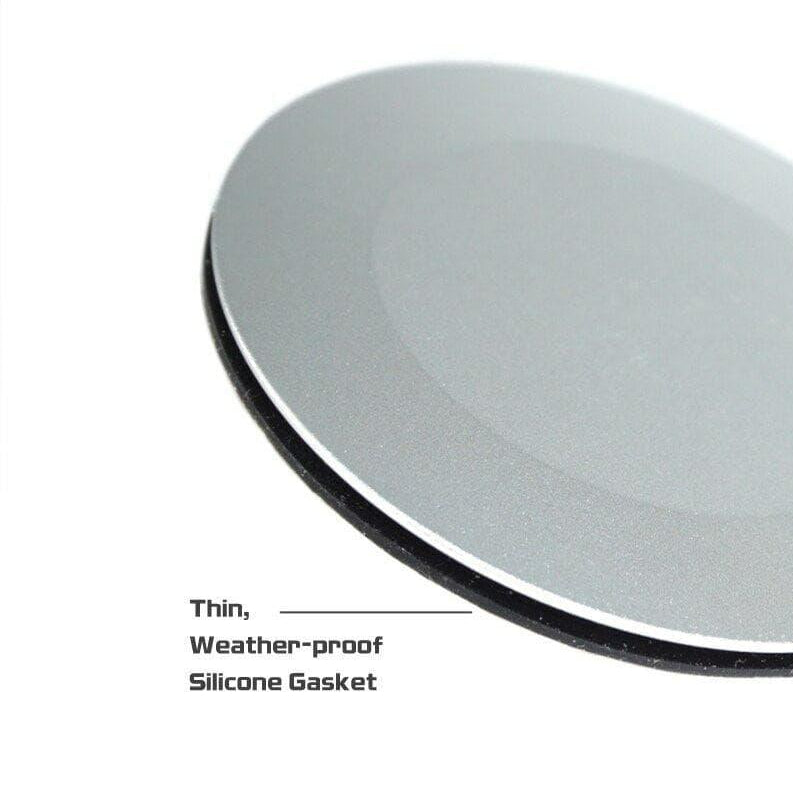 ZSPEC 44mm Rear Wiper Hole-Cover/Cap/Plug, Weatherproof, Billet, Silver Finish - ZSPEC Design LLC - Hardware Fasteners - 44mm, delete, wiper - zspecdesign.com