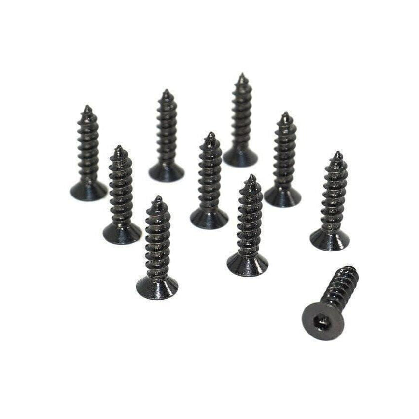 ZSPEC Black FHSC M5x20mm Coarse Flat-Head FHSC Fasteners, Stainless, 10-Pack - ZSPEC Design LLC - Hardware Fasteners - 10-pack, coarse, dress up bolt, Fastener, fhsc, stainless - zspecdesign.com