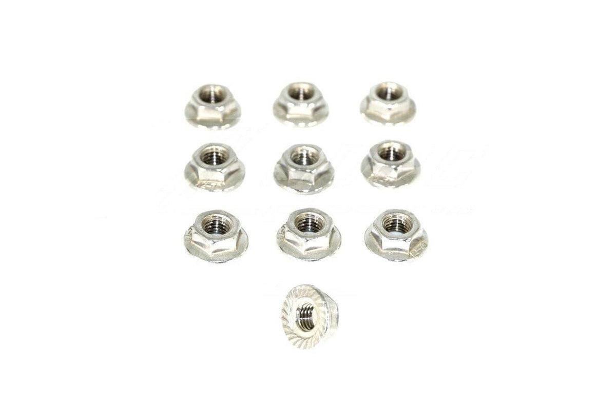 M4 Metric Flare Nuts, SUS304 Stainless Steel, 10-Pack Dress Up Bolt Stainless Steel SUS304 Silver Socket Cap Head FHSC SHSC Hardware ZSPEC