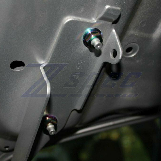 ZSPEC "Stage 2" Dress Up Bolts®/Fastener Kit for '03-'08 Nissan 350z DE & HR, Titanium - ZSPEC Design LLC - Hardware Fasteners - 350z, DE & HR, Fastener Kit, nissan, stage 2, titanium, z33 - zspecdesign.com