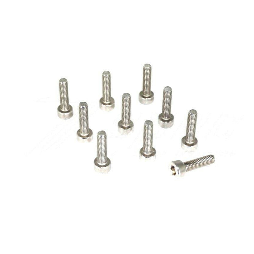 ZSPEC M3-0.5x12mm Fasteners, SHSC, Stainless SUS304, 10-Pack - ZSPEC Design LLC - Hardware Fasteners - 10-pack, Dress Up Bolt, M3, SHSC, Stainless - zspecdesign.com