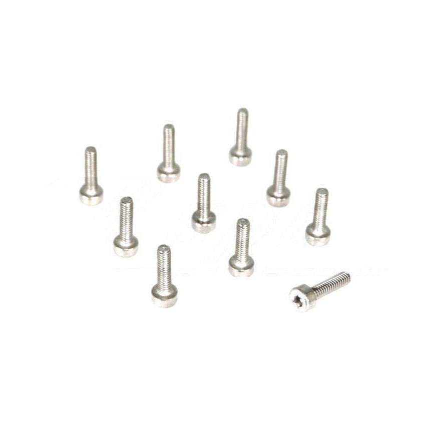 ZSPEC M2-0.4x8mm Fasteners, SHSC, Stainless SUS304, 10-Pack - ZSPEC Design LLC - Hardware Fasteners - 10-pack, Dress Up Bolt, Fastener, m2, SHSC, Stainless - zspecdesign.com