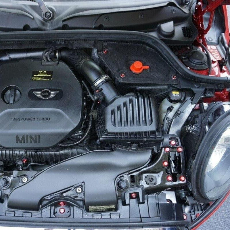 ZSPEC "Stage 3" Dress Up Bolts® Fastener Kit for Mini Cooper S F56S, Stainless & Billet - ZSPEC Design LLC - Hardware Fasteners - cooper, f56s, Fastener Kit, mini, stage 3 - zspecdesign.com