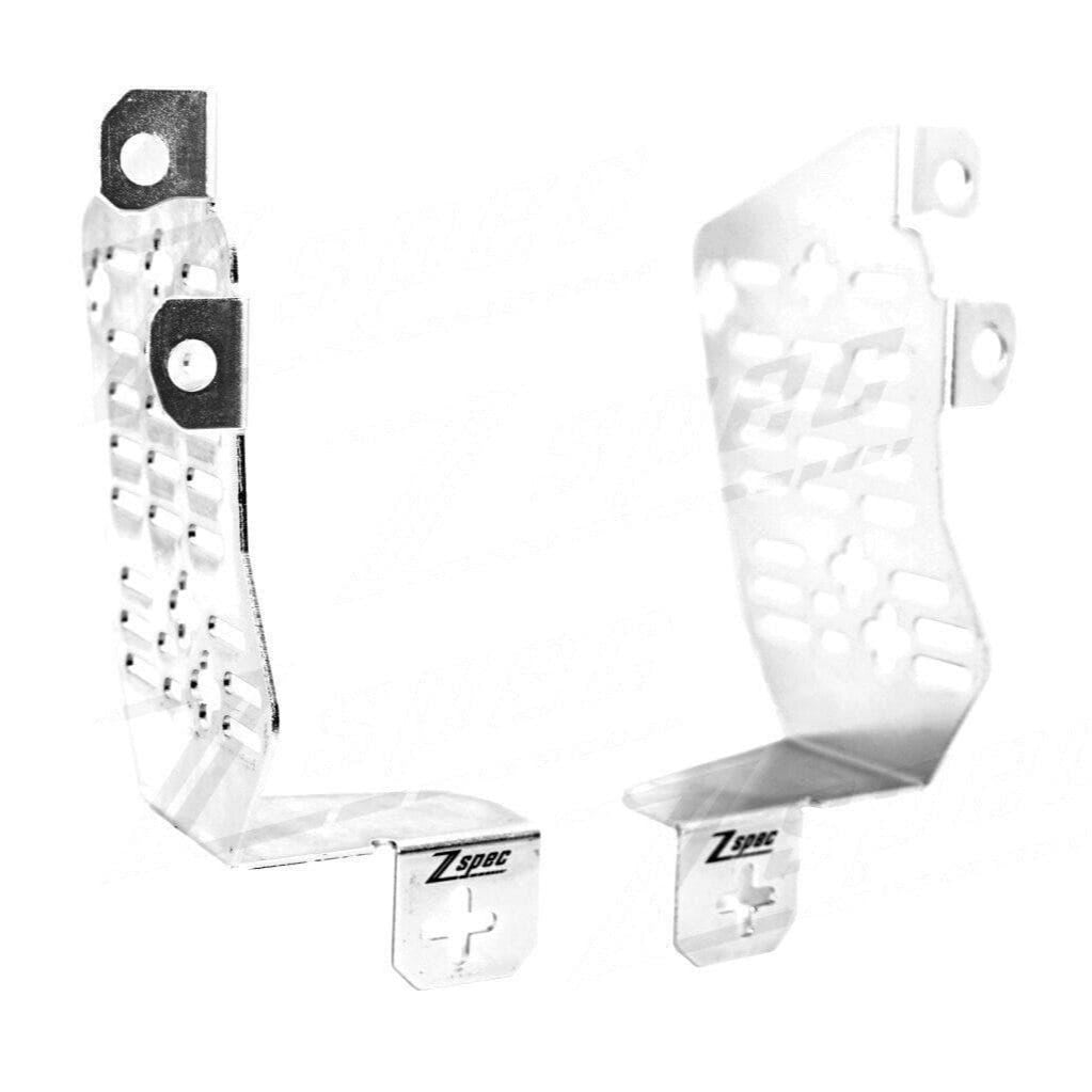 ZSPEC Double-DIN Radio Brackets for '90-99 Nissan 300zx Z32, fits LHD & RHD - ZSPEC Design LLC - Hardware Fasteners - 300zx, nissan, repro, stereo, z32 - zspecdesign.com