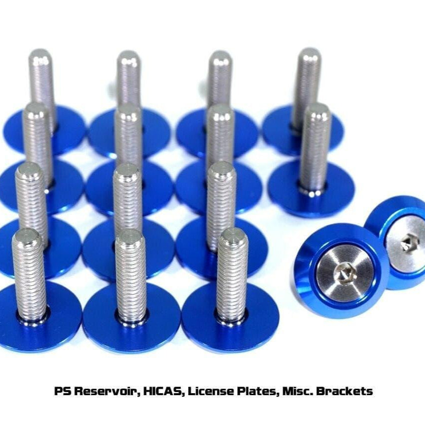 ZSPEC "Stage 2" Dress Up Bolts® Kit for Nissan 300zx Z32, Titanium & Billet - ZSPEC Design LLC - Hardware Fasteners - 300zx, Fastener Kit, nissan, stage 2, titanium, z32 - zspecdesign.com