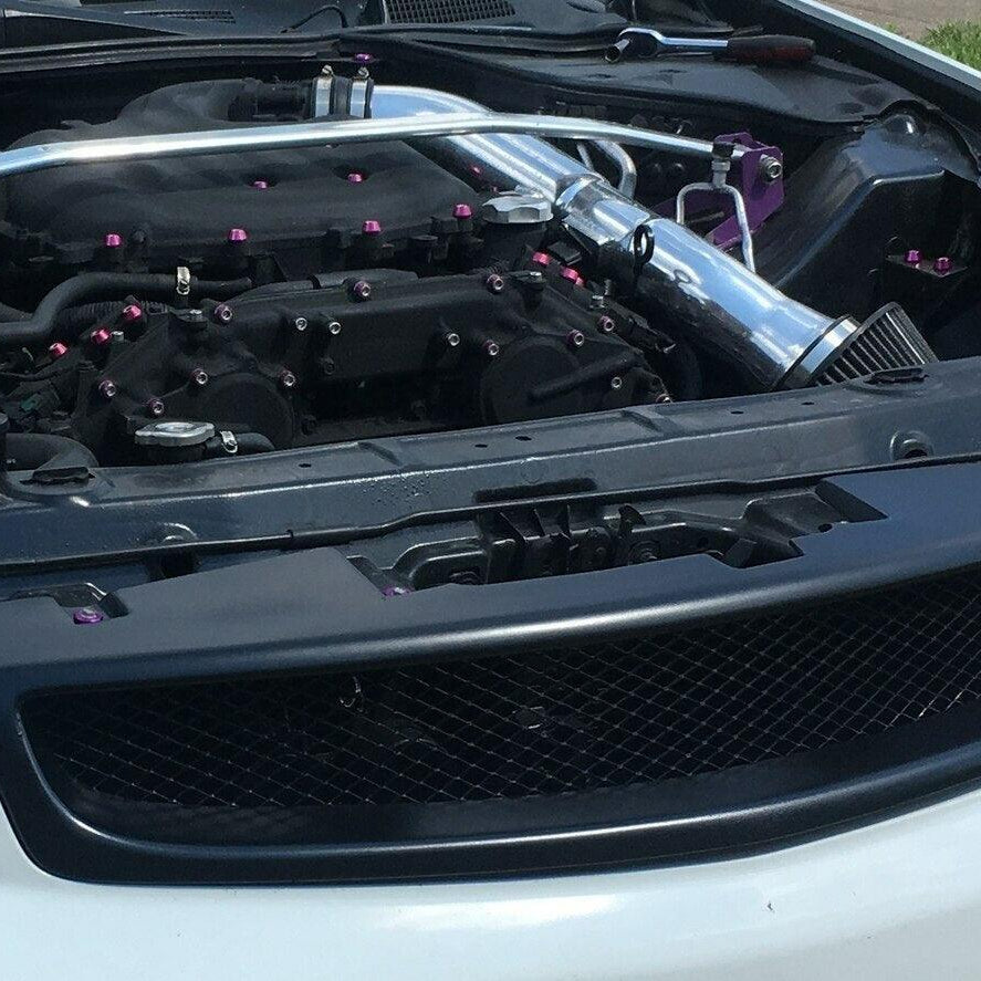 ZSPEC "Stage 3" Dress Up Bolts® Fastener Kit for '03-08 Infiniti G35 w/ Plenum Spacer, Stainless & Billet - ZSPEC Design LLC - Hardware Fasteners - Fastener Kit, g35, infiniti, stage 3 - zspecdesign.com