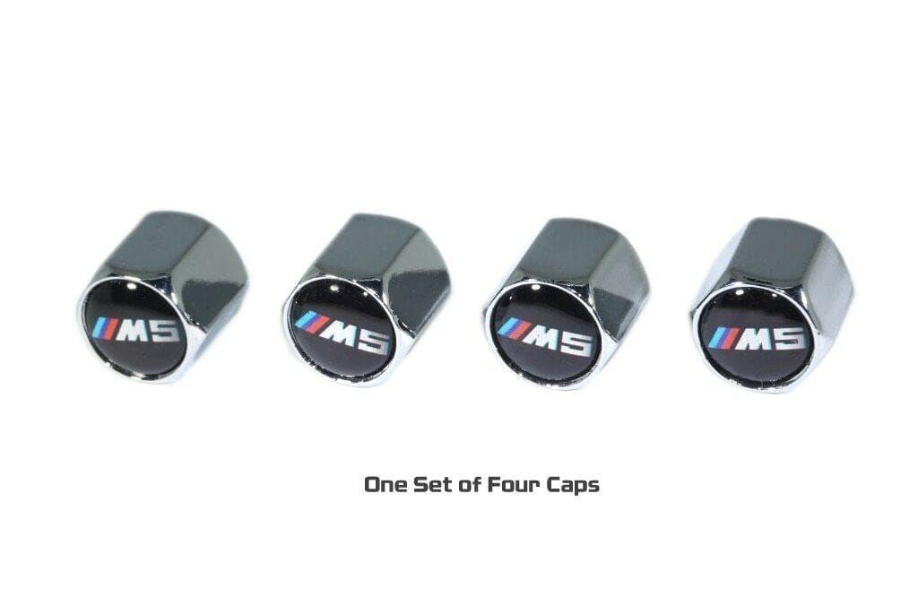 ZSPEC Chrome Valve Stem Tire Caps, Style: BMW M5 - ZSPEC Design LLC - Hardware Fasteners - BMW, cap, M5, tire - zspecdesign.com