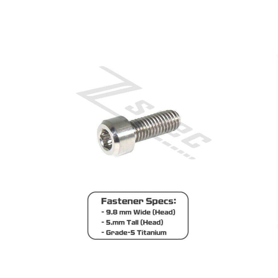 ZSPEC M6-1.0x16mm Socket-Cap SHSC Fastener/Bolt, Titanium Grade-5, Per Each - ZSPEC Design LLC - Hardware Fasteners - Dress Up Bolt, m6, per each, shsc, titanium - zspecdesign.com