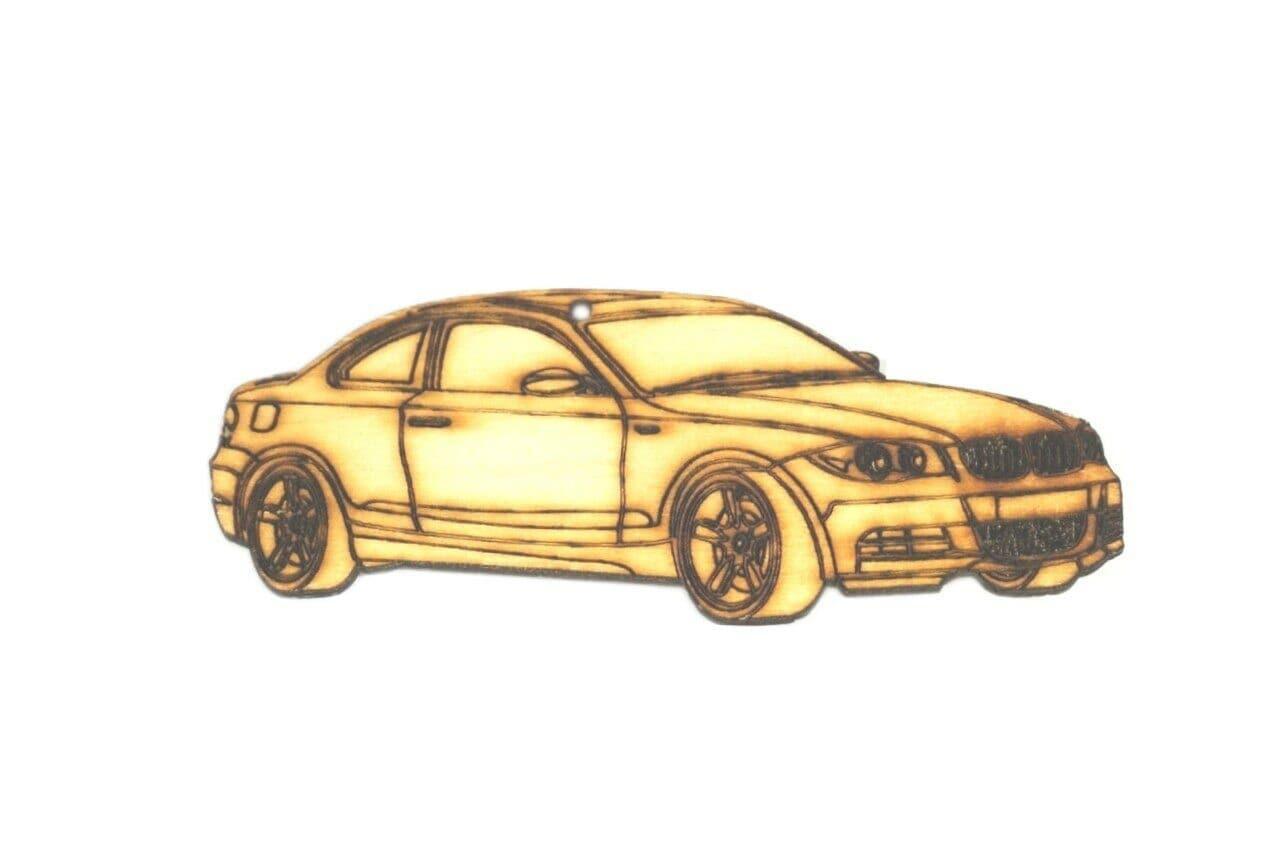 ZSPEC Laser-Engraved Wood Ornament, Style: BMW 1-Series, Birch, ~5" - ZSPEC Design LLC - Holiday Ornaments - 1-series, bmw, holiday, lifestyle, ornament - zspecdesign.com
