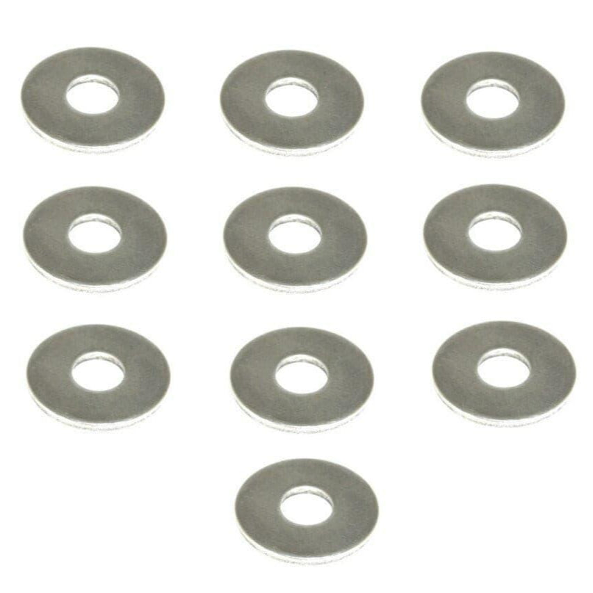 ZSPEC M4 Fender Flat Washers, SUS304 Stainless, 10-Pack - ZSPEC Design LLC - Hardware Fasteners - 10-pack, fender, m4, stainless, Washer - zspecdesign.com